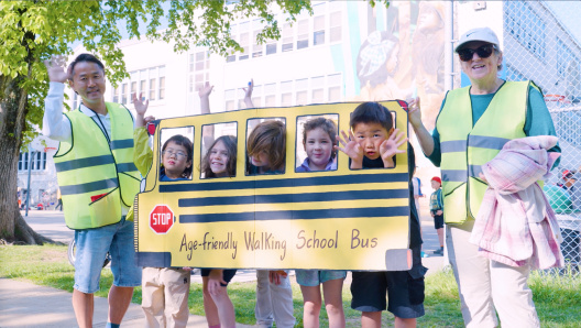 Age-Friendly Walking School Bus Program